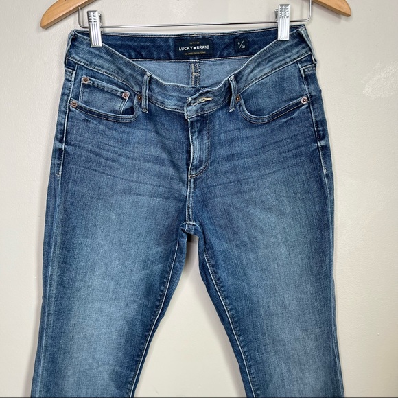 Lucky Brand Lolita Crop Light Denim Wash Skinny Jeans Size 6/28 - Picture 4 of 9